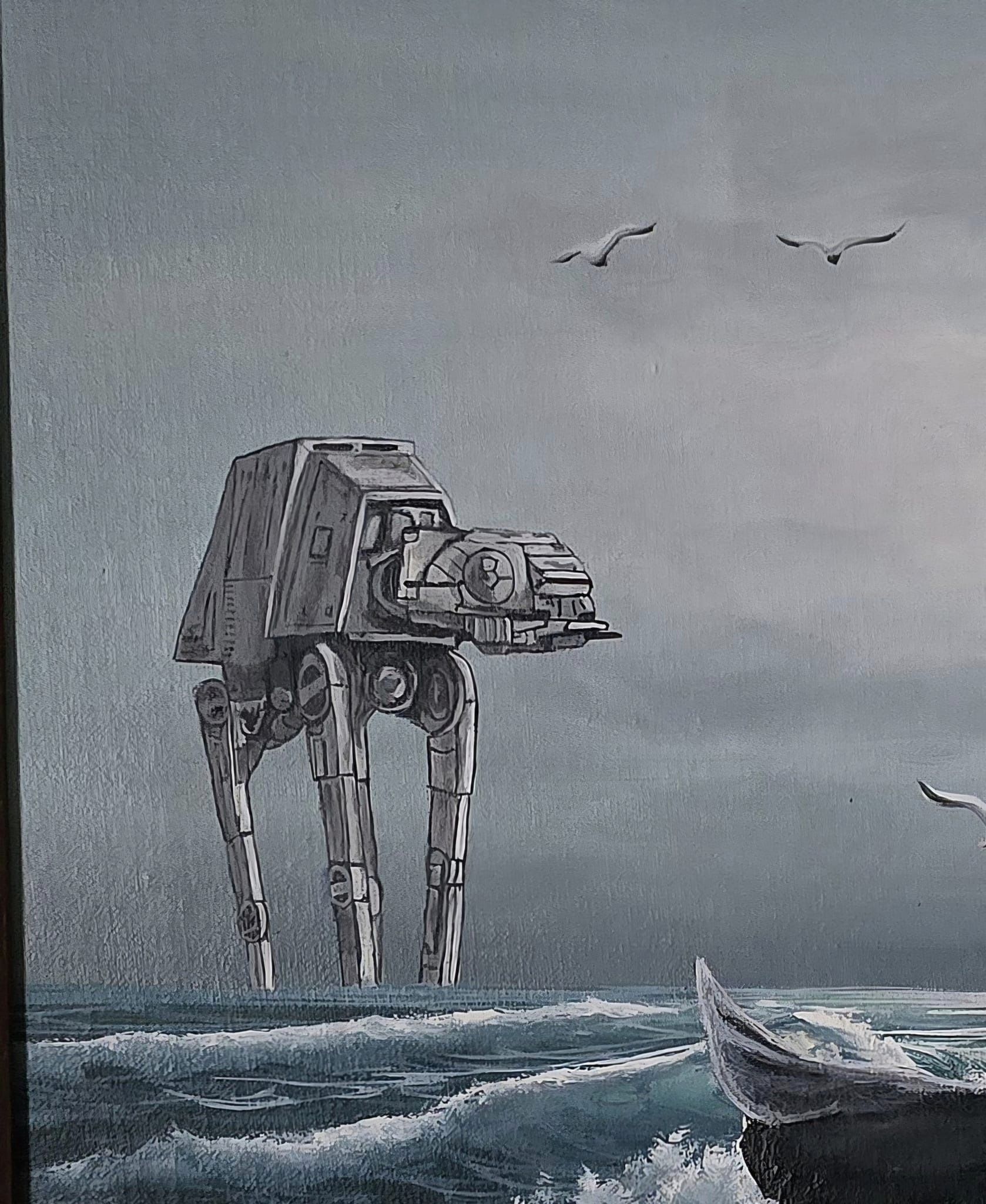 Darth Surfer - Kunstdruck – Bild 4