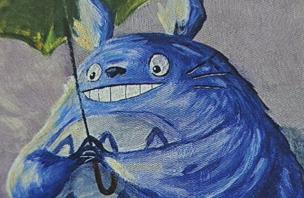 Totoro und der Fischer - Kunstdruck – Bild 2