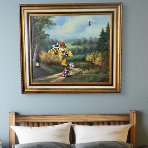 Verkauft - Ready, Steady Go! - Original Upcycling Bild