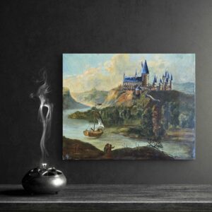 Hogwarts - Original Upcycling Bild