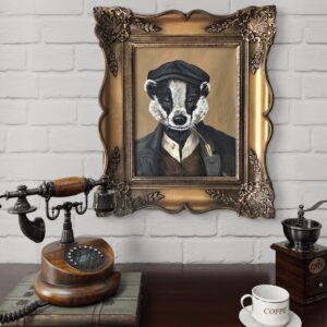 Verkauft - Herr Dachs - Original Upcycling Bild