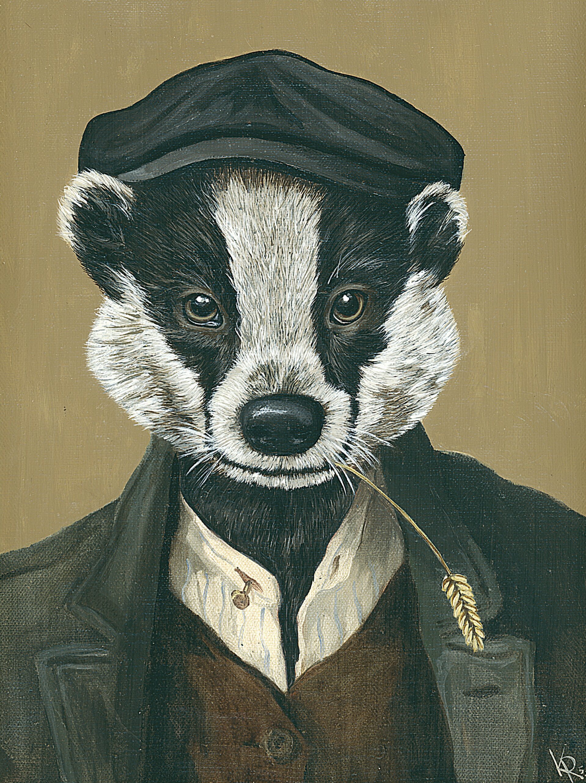 Herr Dachs - Kunstdruck – Bild 2