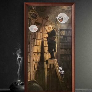 Verkauft - Geisterstunde  - Original Upcycling Bild