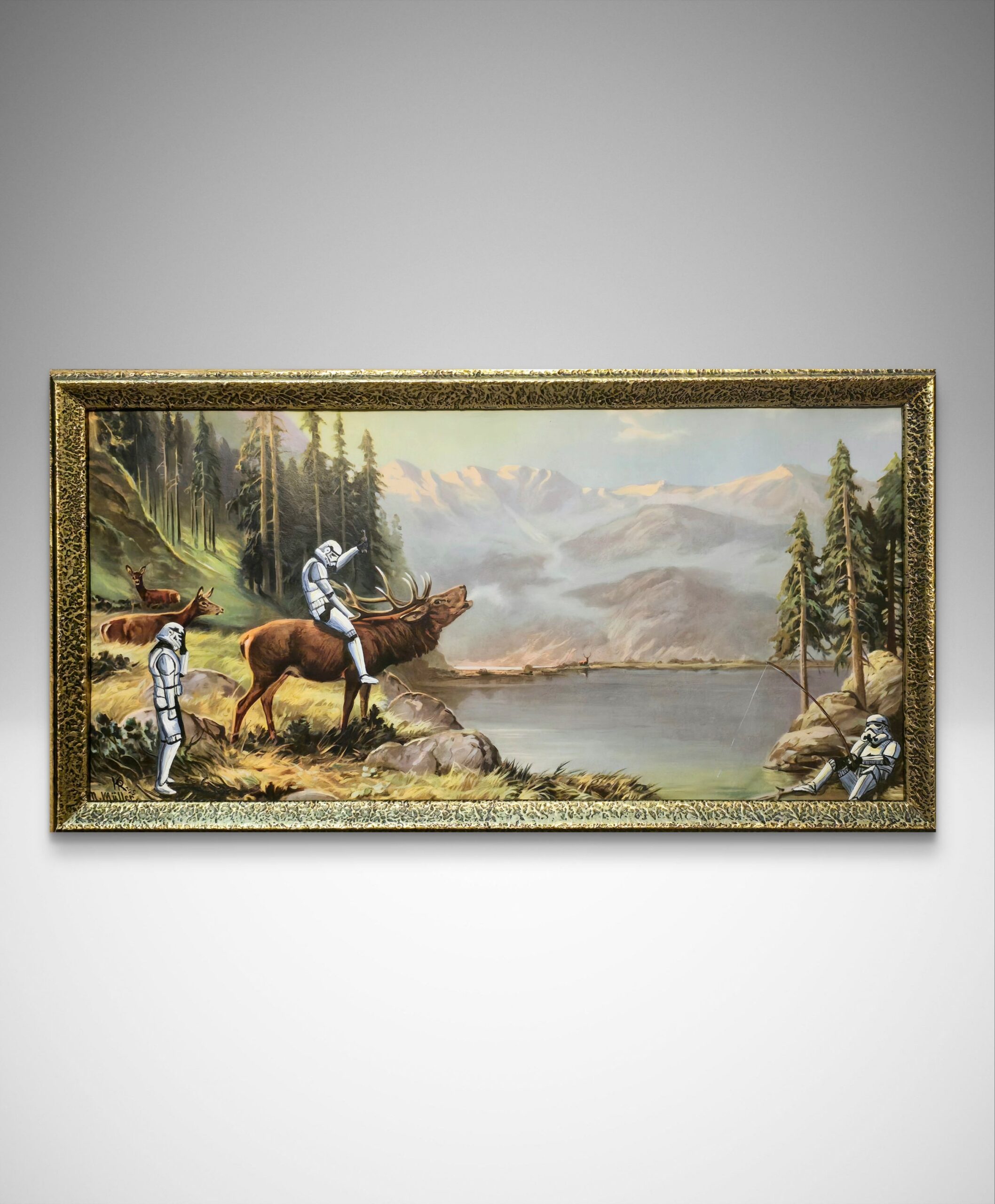 Verkauft - Trooper Wochenende - Original Upcycling Bild